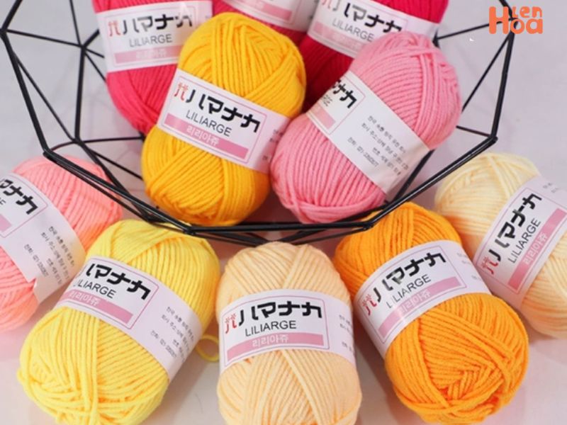 Các loại len phù hợp cho người mới bắt đầu