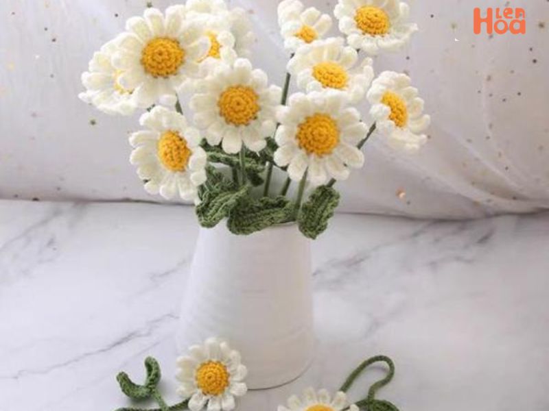 Lợi ích của việc cách làm hoa len nhung