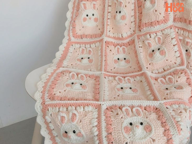 cách đan len đơn giản sản phẩm từ chăn 